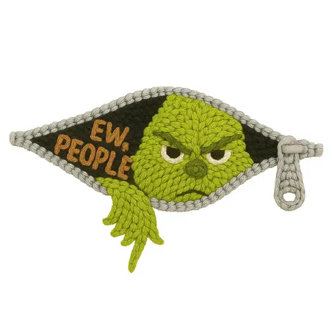 Diseño DTF «Ew, People» con cierre