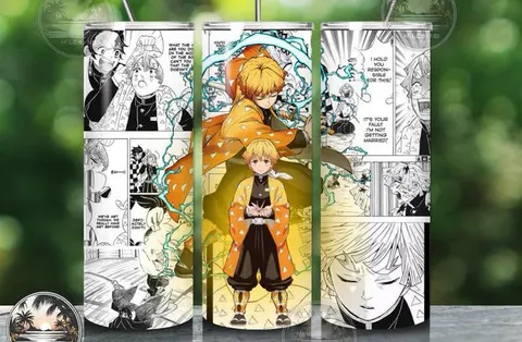 Termos sublimados de Zenitsu